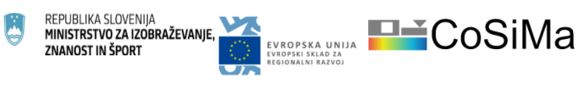 Delo na projektu CoSiMa v mesecih december 2020 in januar 2021