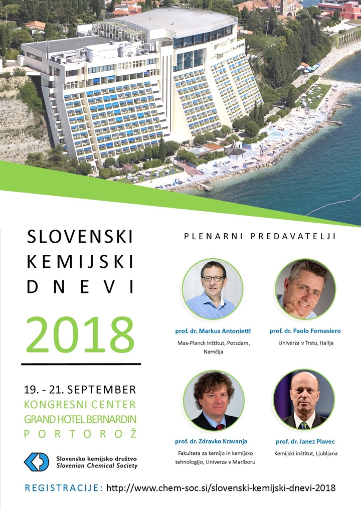 Slovenski kemijski dnevi 2018