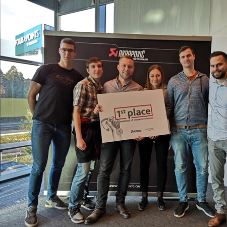 Intervju s študentom FTPO Nejcem Žlebnikom, zmagovalcem Akrapovičevega Hackathona