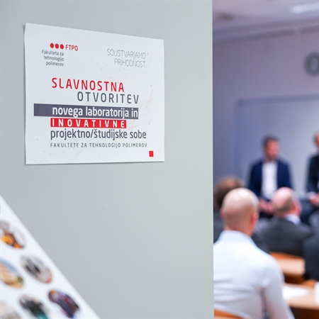 Slavnostna otvoritev novega laboratorija in inovativne projektno/študijske sobe FTPO