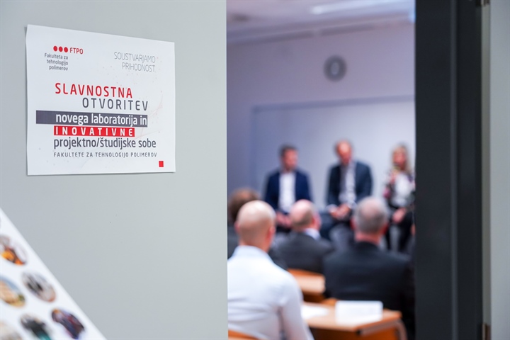 Slavnostna otvoritev novega laboratorija in inovativne projektno/študijske sobe FTPO