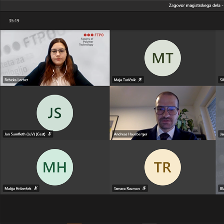 Uspešni zagovori diplomskih in magistrskih del študentov FTPO prvič na daljavo preko aplikacije MS Teams