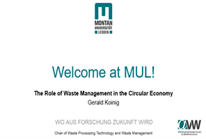WE HOSTED GUEST LECTURERS FROM LEOBEN IN THE COURSE OF POLYMERS IN SUSTAINABLE DEVELOPMENT