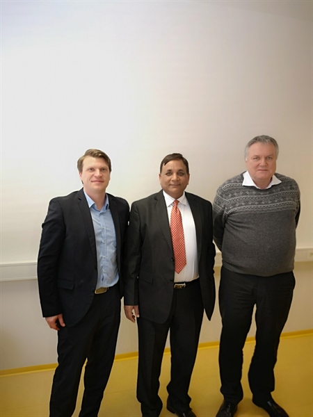 Dr. Pankaj Kumar, the Head of Indian Business Delegation visits FTPO