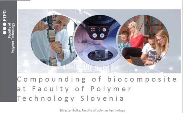 Biocomposites made at FTPO Waste Paper